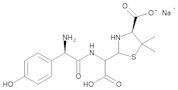 (4S)-2-[[[(2R)-2-Amino-2-(4-hydroxyphenyl)acetyl]amino]carboxymethyl]-5,5-dimethylthiazolidine-4-c…