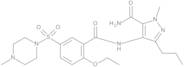 4-[[2-Ethoxy-5-[(4-methyl-1-piperazinyl)sulfonyl]benzoyl]amino]-1-methyl-3-propyl-1H-pyrazole-5-ca…