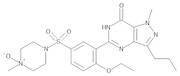 5-[2-Ethoxy-5-[(4-methyl-4-oxidopiperazin-1-yl)sulfonyl]phenyl]-1-methyl-3-propyl-1,6-dihydro-7H-pyrazolo[4,3-d]pyrimidin-7-one (Sildenafil N-Oxide)