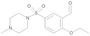 2-Ethoxy-5-(4-methylpiperazine-1-sulfonyl)benzaldehyde (1-[(4-Ethoxy-3-formylphenyl)sulfonyl]-4-methylpiperazine)