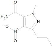 1-Methyl-4-nitro-3-propyl-1H-pyrazole-5-carboxamide