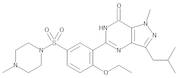 5-[2-Ethoxy-5-[(4-methylpiperazin-1-yl)sulfonyl]phenyl]-1-methyl-3-(2-methylpropyl)-1,6-dihydro-7H-pyrazolo[4,3-d]pyrimidin-7-one