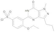 Sildenafil Chlorosulfonyl (5-(5-Chlorosulfonyl-2-ethoxyphenyl)-1-methyl-3-propyl-1,6-dihydro-7H-pyra