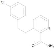 3-[2-(3-Chlorophenyl)ethyl]-2-pyridinecarboxamide