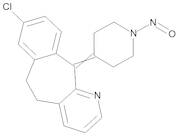 8-Chloro-6,11-dihydro-11-(1-nitroso-4-piperidinylidene)-5H-benzo[5,6]cyclohepta[1,2-b]pyridine