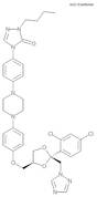 2-Butyl-4-[4-[4-[4-[[cis-2-(2,4-dichlorophenyl)-2-(1H-1,2,4-triazol-1-ylmethyl)-1,3-dioxolan-4-yl]methoxy]phenyl]piperazin-1-yl]phenyl]-2,4-dihydro-3H-1,2,4-triazol-3-one