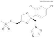 cis-2-(2,4-Dichlorophenyl)-2-(1H-1,2,4-triazol-1-ylmethyl)-1,3-dioxolane-4-methanol Mesilate