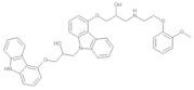 1-(9H-Carbazol-4-yloxy)-3-[4-[2-hydroxy-3-[[2-(2-methoxyphenoxy)ethyl]amino]propoxy]-9H-carbazol-9-yl]propan-2-ol