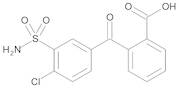 2-(4-Chloro-3-sulfamoylbenzoyl)benzoic Acid