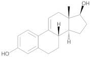 Estra-1,3,5(10),9(11)-tetraene-3,17beta-diol (9,11-Didehydroestradiol)