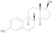 Estra-1,3,5(10),6-tetraene-3,17beta-diol (6,7-Didehydroestradiol)