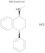 (1RS,4RS)-N-Methyl-4-phenyl-1,2,3,4-tetrahydronaphthalen-1-amine Hydrochloride