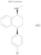 (1RS,4RS)-4-(4-Chlorophenyl)-N-methyl-1,2,3,4-tetrahydronaphthalen-1-amine Hydrochloride