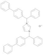 1,3-Bis[(biphenyl-4-yl)phenylmethyl]-1H-imidazolium Chloride