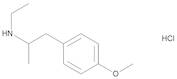 N-[(1RS)-1-[(4-Methoxyphenyl)methyl]ethyl]ethanamine Hydrochloride