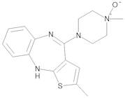 1-Methyl-4-(2-methyl-10H-thieno[2,3-b][1,5]benzodiazepin-4-yl)piperazin-1-oxide (Olanzapine N-Oxide)