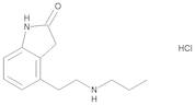 4-[2-(Propylamino)ethyl]-1,3-dihydro-2H-indole-2-one Hydrochloride