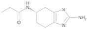 N-[(6S)-2-Amino-4,5,6,7-tetrahydro-1,3-benzothiazol-6-yl]propanamide