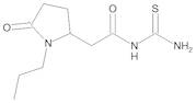 N-(Aminothioxomethyl)-2-(5-oxo-1-propylpyrrolidin-2-yl)acetamide