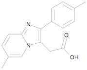 2-[6-Methyl-2-(4-methylphenyl)imidazo[1,2-a]pyridin-3-yl]acetic Acid