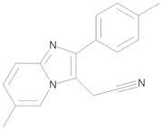 6-Methyl-2-(4-methylphenyl)imidazo[1,2-a]pyridine-3-acetonitrile