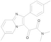 Oxozolpidem (N,N,6-Trimethyl-2-(4-methylphenyl)-alpha-oxo-imidazo[1,2-a]pyridine-3-acetamide)