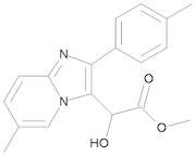Methyl α-Hydroxy-6-methyl-2-(4-methylphenyl)imidazo[1,2-a]pyridine-3-acetate