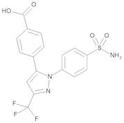 4-[1-[4-(Aminosulfonyl)phenyl]-3-(trifluoromethyl)-1H-pyrazol-5-yl]benzoic Acid