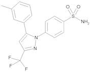 4-[5-(3-Methylphenyl)-3-(trifluoromethyl)-1H-pyrazol-1-yl]benzenesulfonamide