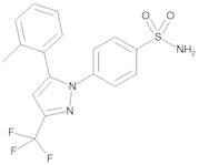 4-[5-(2-Methylphenyl)-3-(trifluoromethyl)-1H-pyrazol-1-yl]benzenesulfonamide