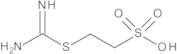 2-(Carbaminidoylsulfanyl)ethanesulfonic Acid