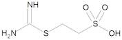 2-(Carbaminidoylsulfanyl)ethanesulfonic Acid