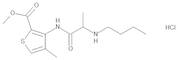 Methyl3-[[(2RS)-2-(Butylamino)propanoyl]amino]-4-methylthiophene-2-carboxylate Hydrochloride (Buty…