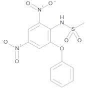 N-(2,4-Dinitro-6-phenoxyphenyl)methanesulphonamide