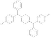 1,4-Bis[(4-chlorophenyl)phenylmethyl]piperazine
