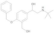 (1RS)-2-[(1,1-Dimethylethyl)amino]-1-[4-(benzyloxy)-3-(hydroxymethyl)phenyl]ethanol