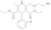Diethyl (4RS)-2-[(2-Aminoethoxy)methyl]-4-(2-chlorophenyl)-6-methyl-1,4-dihydropyridine-3,5-dica...