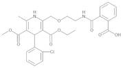 2-[[2-[[(4RS)-4-(2-Chlorophenyl)-3-(ethoxycarbonyl)-5-(methoxycarbonyl)-6-methyl-1,4-dihydropyridin-2-yl]methoxy]ethyl]carbamoyl]benzoic Acid