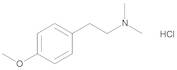 2-(4-Methoxyphenyl)-N,N-dimethylethanamine Hydrochloride