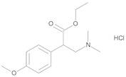 Ethyl (2RS)-3-(Dimethylamino)-2-(4-methoxyphenyl)propanoate Hydrochloride