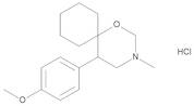 (5RS)-5-(4-Methoxyphenyl)-3-methyl-1-oxa-3-azaspiro[5.5]undecane Hydrochloride
