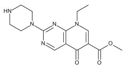 Pipemidic Acid Methyl Ester