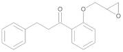 1-[2-[[(2RS)-Oxiranyl]methoxy]phenyl]-3-phenylpropan-1-one