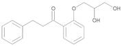 1-[2-[(2RS)-2,3-Dihydroxypropoxy]phenyl]-3-phenylpropan-1-one