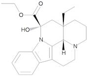 Ethyl (12S,13aS,13bS)-13a-Ethyl-12-hydroxy-2,3,5,6,12,13,13a,13b-octahydro-1H-indolo[3,2,1-de]pyrido[3,2,1-ij][1,5]naphthyridine-12-carboxylate (Ethyl Vincaminate)