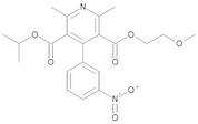 2-Methoxyethyl 1-Methylethyl 2,6-Dimethyl-4-(3-nitrophenyl)pyridine-3,5-dicarboxylate