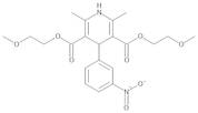 Bis(2-methoxyethyl) 2,6-Dimethyl-4-(3-nitrophenyl)-1,4-dihydropyridine-3,5-dicarboxylate