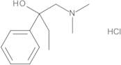 1-Dimethylaminomethyl-1-phenyl-1-propanol Hydrochloride (alpha-[(Dimethylamino)methyl]-alpha-ethylbenzenemethanol Hydrochloride)