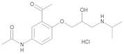 N-[3-Acetyl-4-[(2RS)-2-hydroxy-3-[(1-methylethyl)amino]propoxy]phenyl]acetamide Hydrochloride (Diacetolol Hydrochloride)
