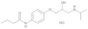 N-[4-[(2RS)-2-Hydroxy-3-[(1-methylethyl)amino]propoxy]phenyl]butanamide Hydrochloride